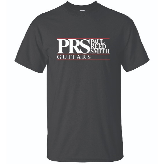 เสื้อยืด PRS GUITARS COTTON และ MICROFIBER / BLACK COLOUR