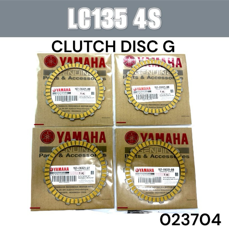 จานคลัทช์-สําหรับ LC135-LC5S-Y125Z-Y15ZR-SRL115-SRL115FI-RXZ-FZ150-FZ150V4