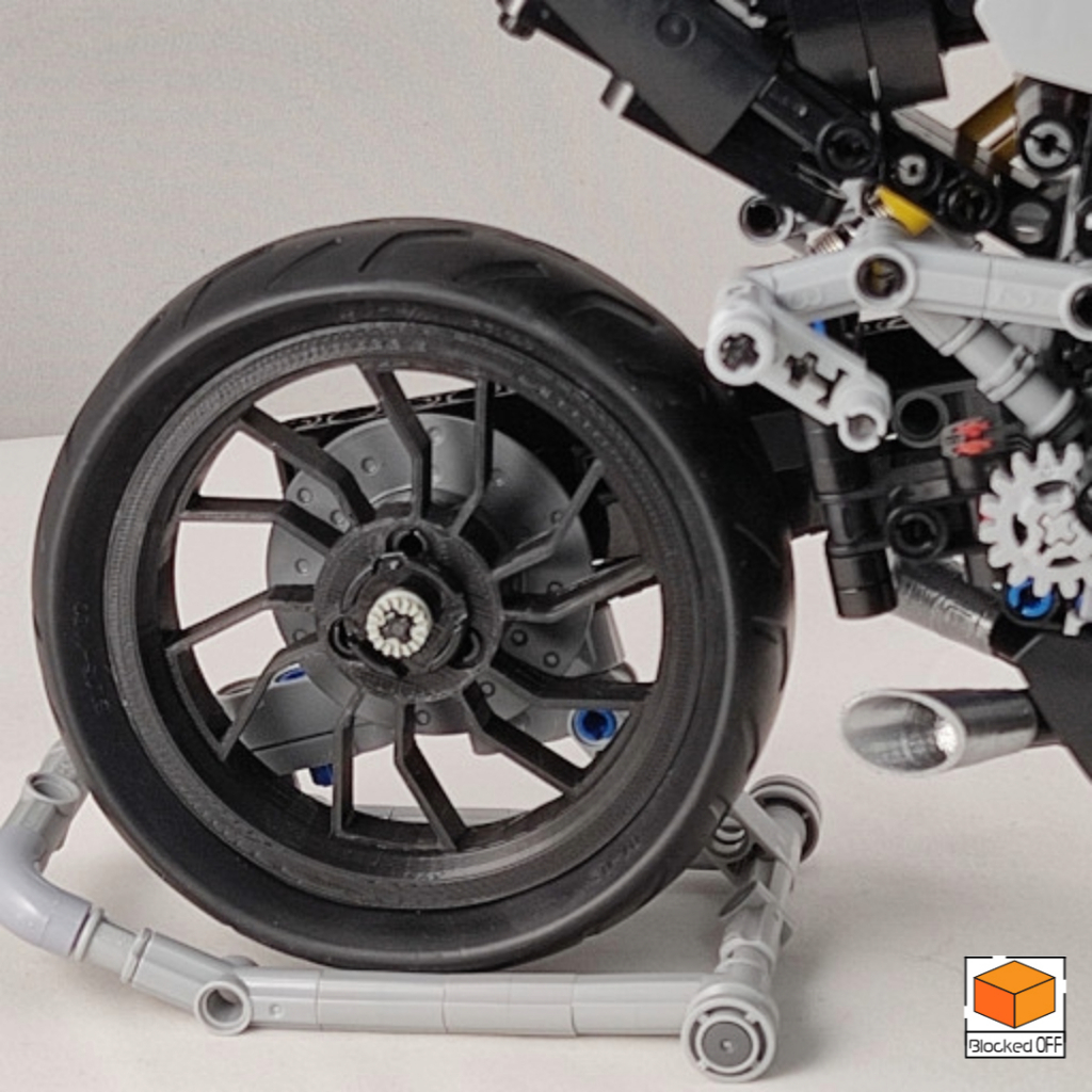 ขอบแบบกําหนดเองสําหรับ Lego / Lepin / Mound King / MOC Technic Motorcycle - Titan Edge