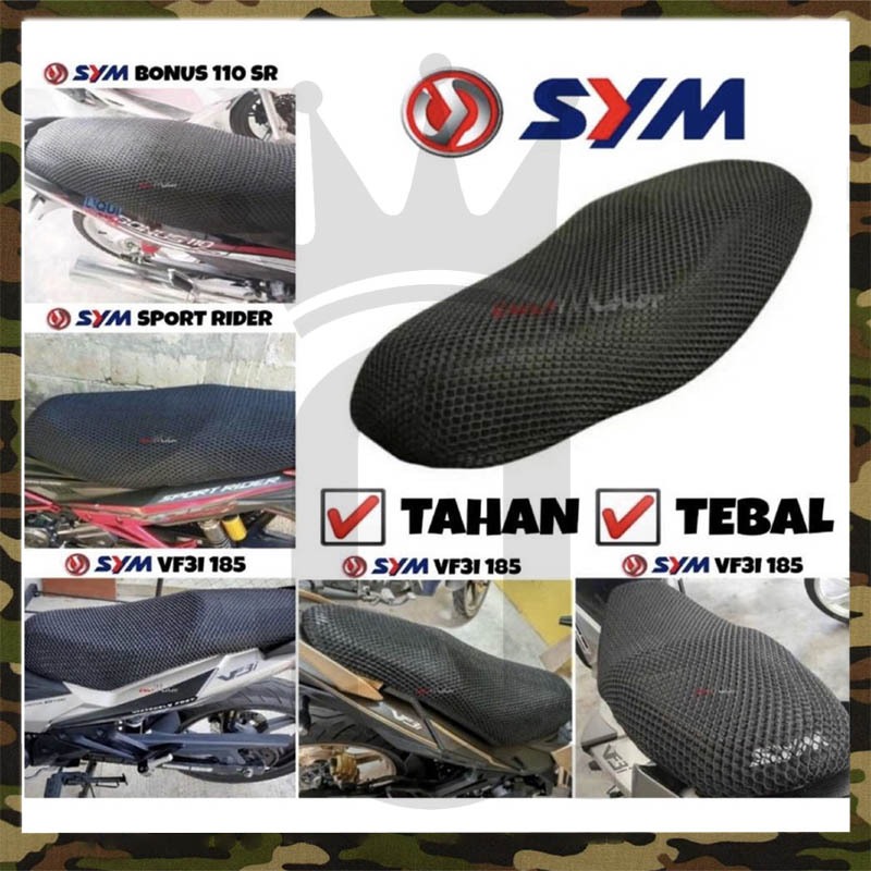 SYM SPORT BONUS VF3I JET POWER SPORT RIDER 125 JET125 E-BONUS 110 SR BONUS EURO 3 ที่นั่งฝาครอบ NET 