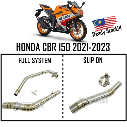Honda CBR 150 R SLIP ON ท่อไอเสียด้านหน้าเต็มระบบ Link Connect ท่อกลาง Manifold CBR150R CBR150 2021 