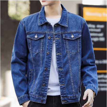 ผู้ชาย Jaket Denim S-3XL Unisex เด็กหญิงและเด็กชาย bole Sakai วัสดุคุณภาพสูง
