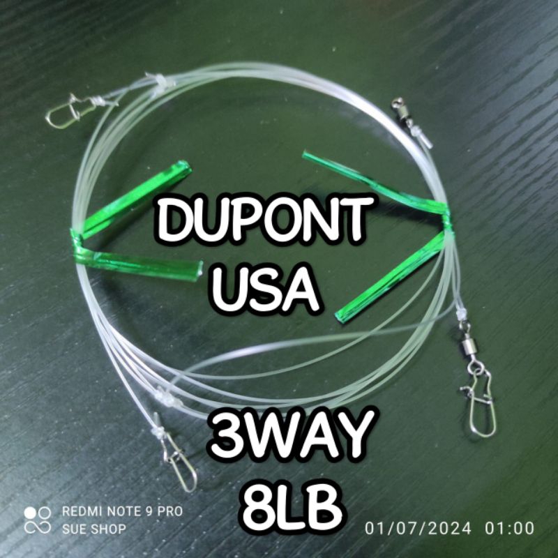 DUPONT USA East Beach Cuttlefish Jokes 8LB 3WAY