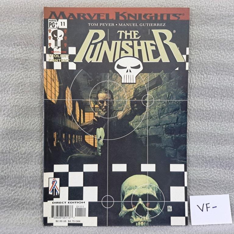 Punisher 11 (6th Series Marvel Comics) Tom Peyer, Manuel Gutuierrez