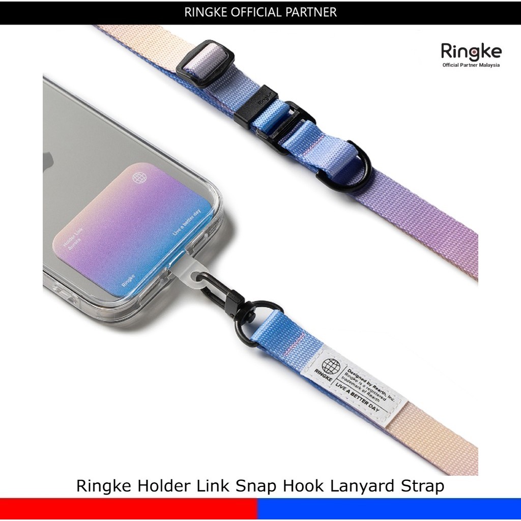 Ringke Holder Link สายเชือกเส้นเล็ก Snap Hook