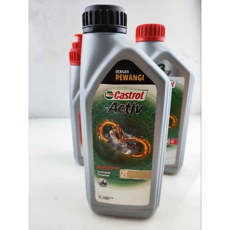 CASTROL น้ํามัน ESSENTIAL 20W40 ACTIV 10W40 15W50 ACTIV SCOOTER 10W40 ACTIV 2T CRUISE 15W50