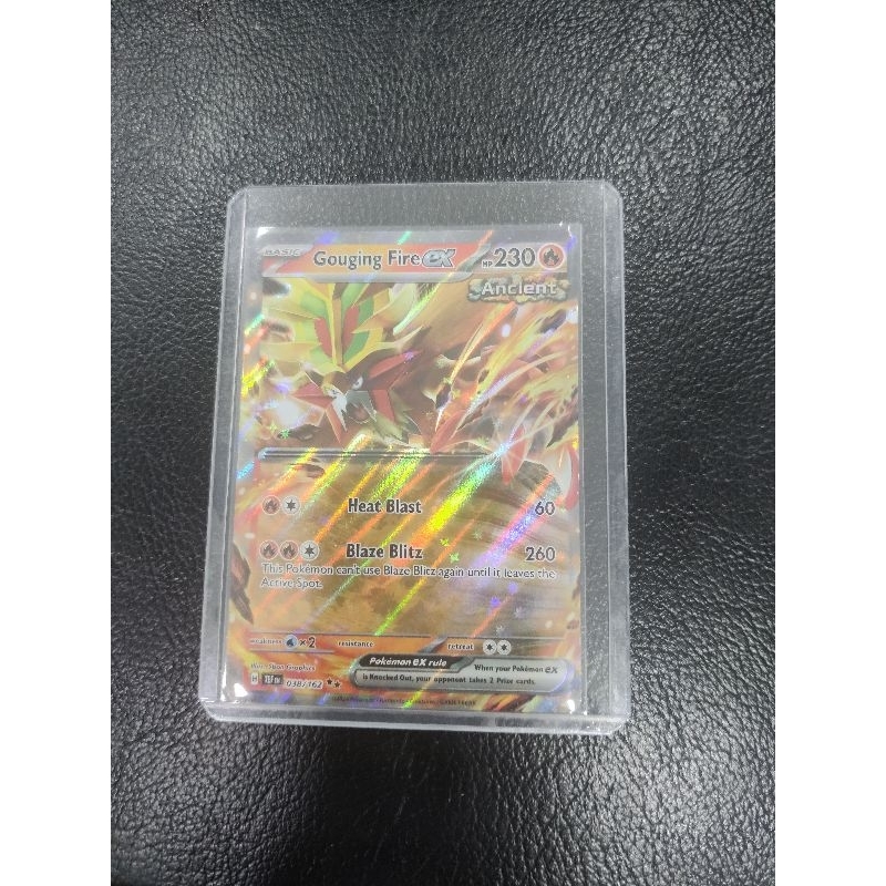 Pokemon TCG Gouging Fire Ex Temporal Force