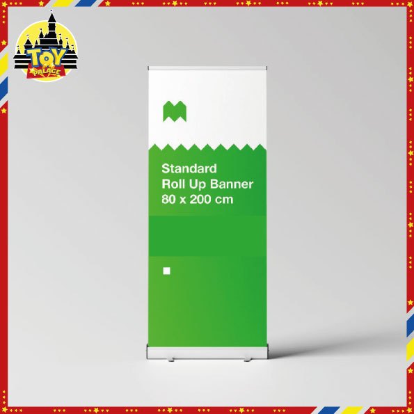 Roll Up Stand Bunting Display 80ซม. x 200ซม
