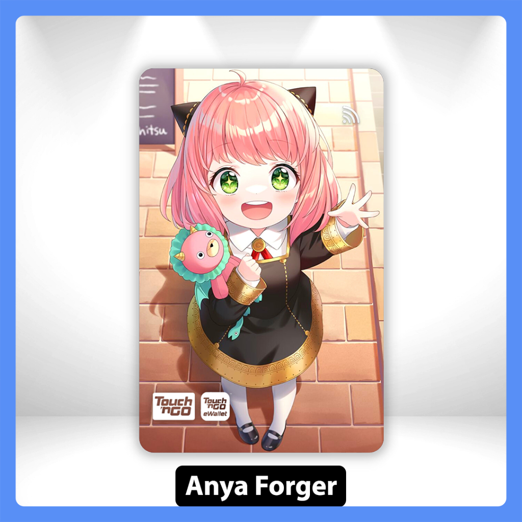 [สติ๊กเกอร์เท่านั้น*] Anya Forger [Spy x Family] - สติ๊กเกอร์ TNG สติ๊กเกอร์ TNG การ์ด NFC Skincard 