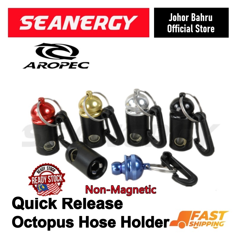 Aropec Octopus Holder Second Stage Hose Holder สําหรับ Scuba Diving Regulator