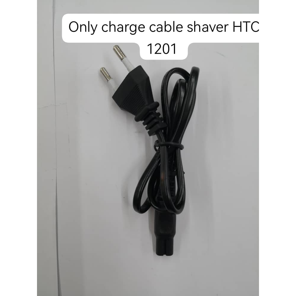 เฉพาะสายชาร์จสําหรับ SHAVER HTC 1201 / 522 / AT- 1322 / AT-1207B