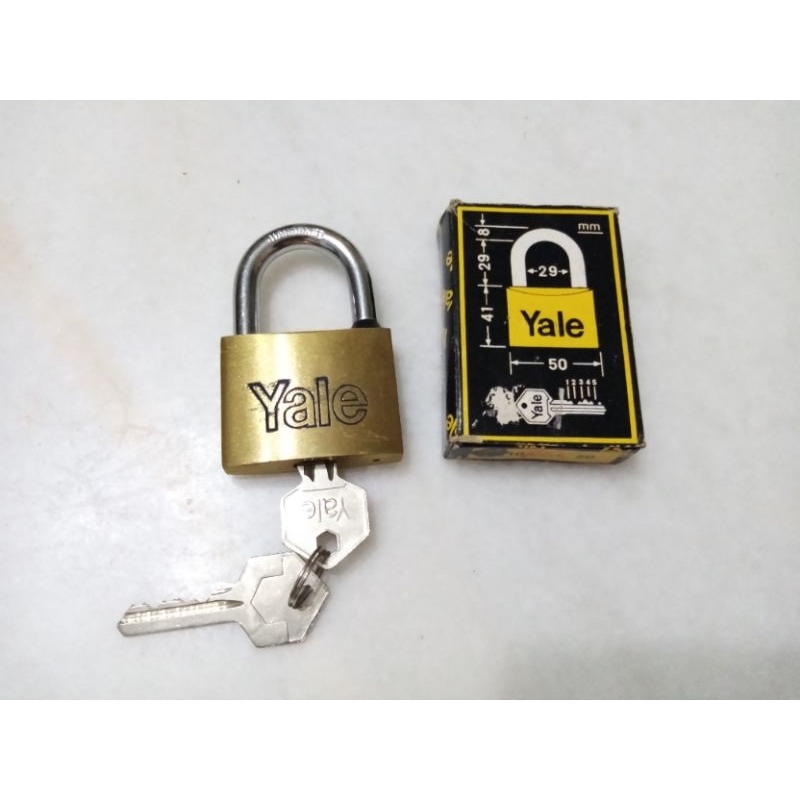 กุญแจ Yale 50mm / กุญแจมะม่วง
