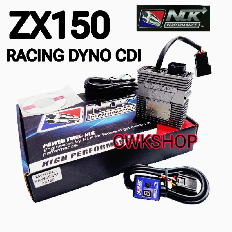 NLK CDI ZX150 RACING DYNO CDI UNIT NLK PERFORMANCE