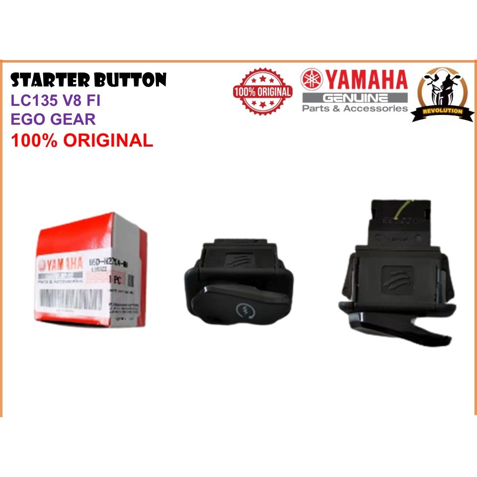 สวิตช์มือจับปุ่มสตาร์ทสวิตช์ปุ่ม RIGHT B5D-H279A-00 LC135 Fi V8 EGO GEAR