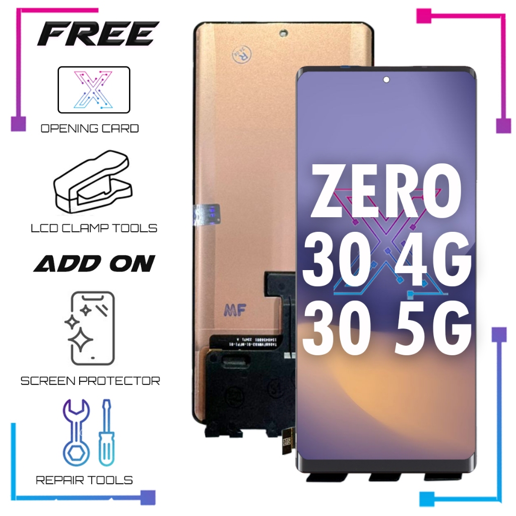 Lcd สําหรับ Infinix Zero 30 4G X6731B / Infinix Zero 30 5G X6731 (พร้อมจอแสดงผลหน้าจอสัมผัส)