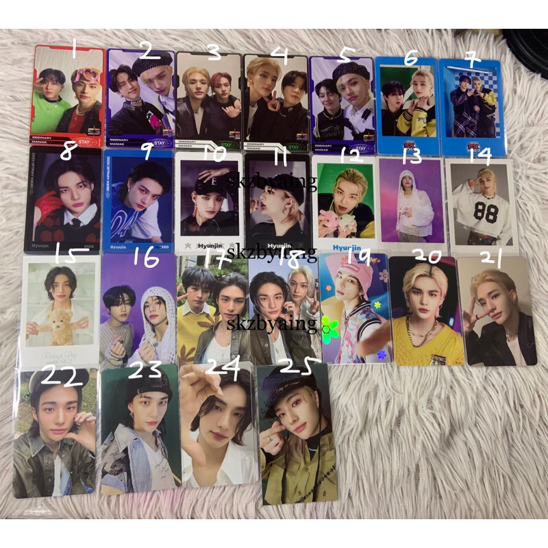 [OFFICIAL] การ์ดภาพ Stray Kids Hyunjin