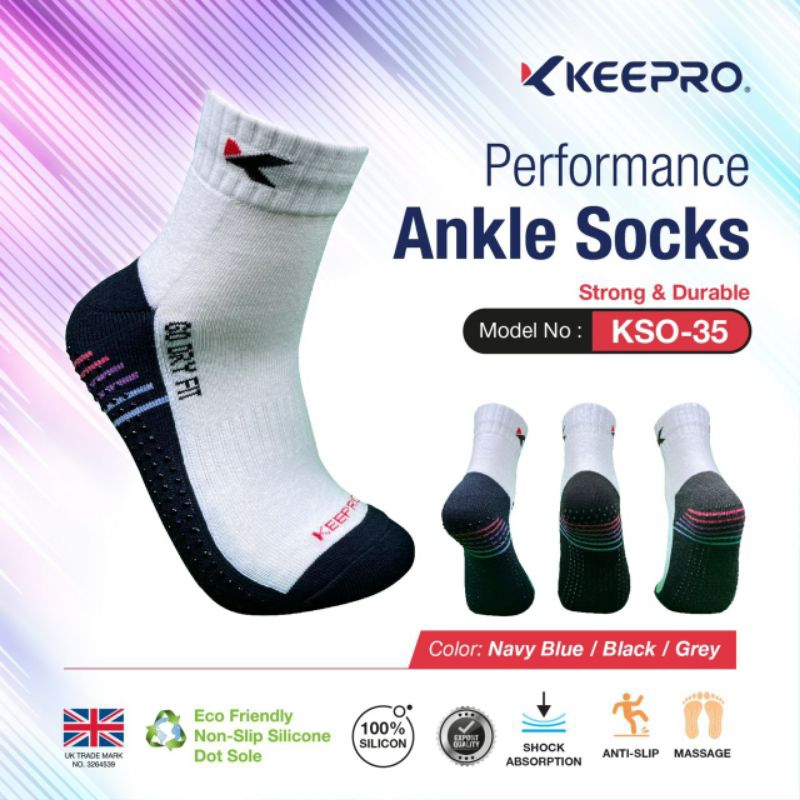 KEEPRO KSO-35 ถุงเท้ากีฬา