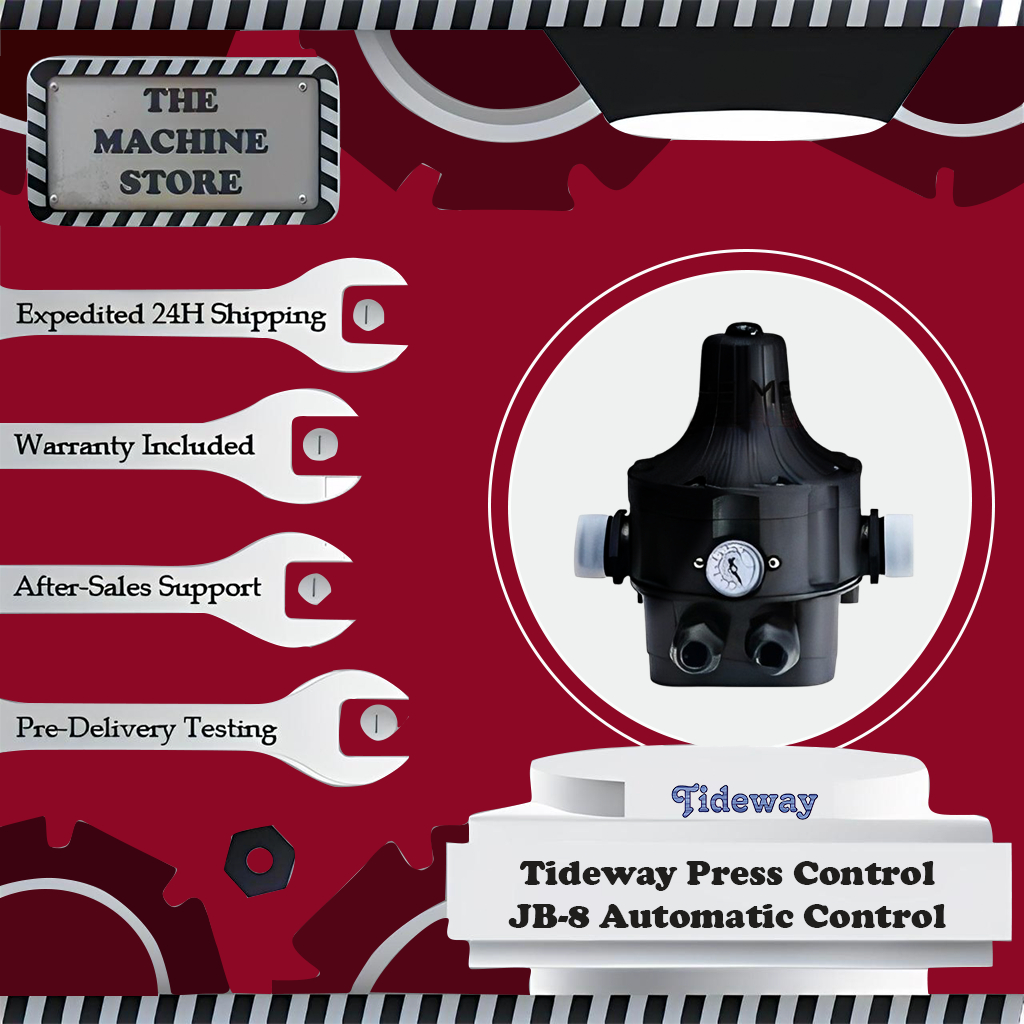 Tideway Press Control JB-8 ควบคุมอัตโนมัติสําหรับปั๊มน้ําของคุณ รีเลย์ Omran