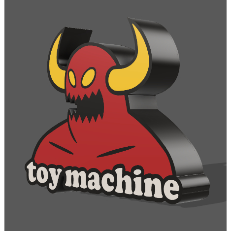 TOY MACHINE กล่องไฟ LED USB