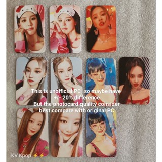 (G)I-DLE (Apple Music 1.0 Unofficial POB โฟโต้การ์ด) อัลบั้ม 6th Mini [I feel] Unofficial POB PC