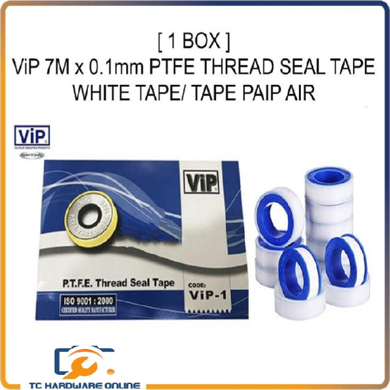 เทปซีล VIP PTE 12mm X 7meter X 0.075mm