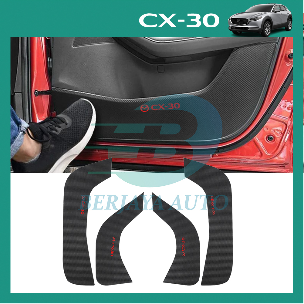 Mazda CX30 CX-30 DM (2019 - 2027) แผงประตูสติกเกอร์ Carbon Fit Mazda CX30 CX-30 DM รถอุปกรณ์เสริม Be