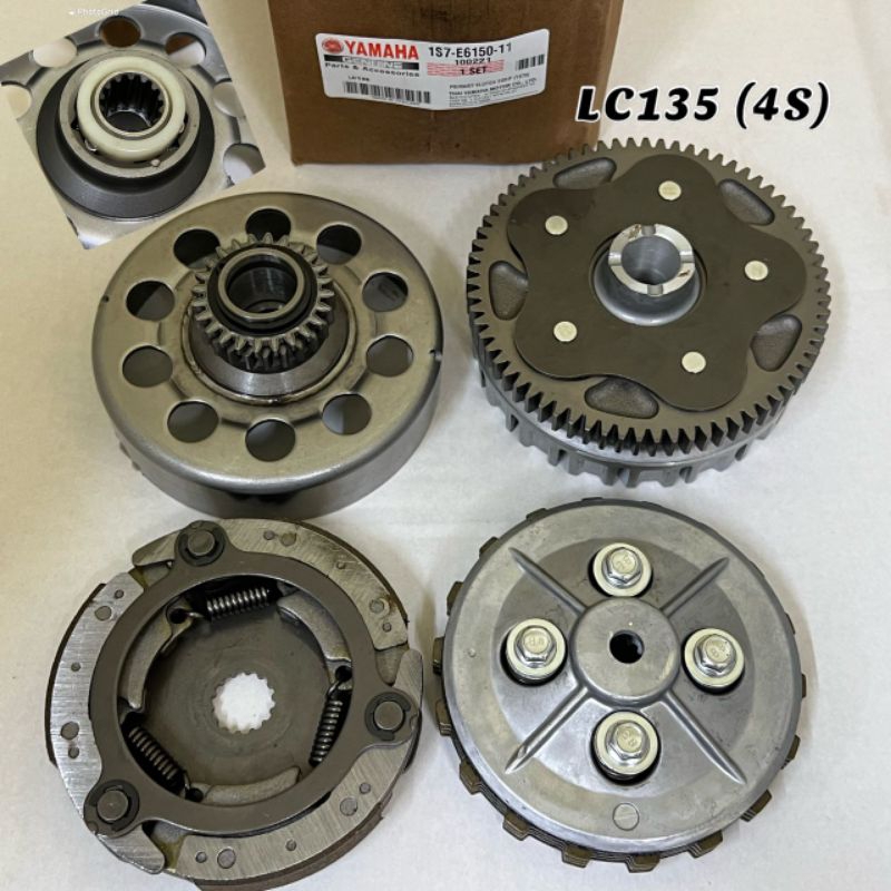 LC135 PRIMARY CLUTCH SET CLUTCH GEAR AUTO CLUTCH AUTO FULL SET LC135 4S