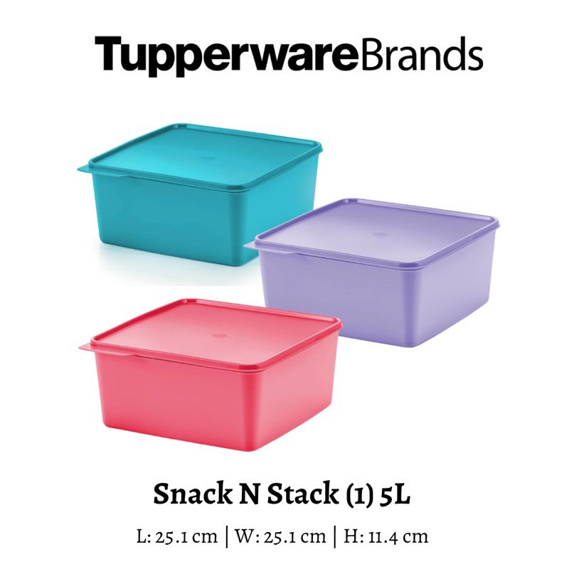 Tupperware Snack & Stack 5L (1 ชิ้น)