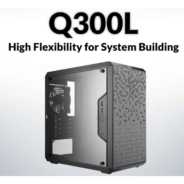 Cooler Master Masterbox Q300L M-ATX เคส