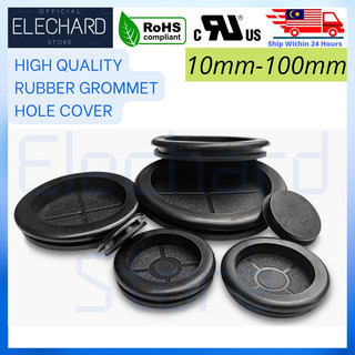 1Pc 10mm-100mm High Quality Rubber Grommet Panel Hole Cover Cable Wire Cover Hole Plug