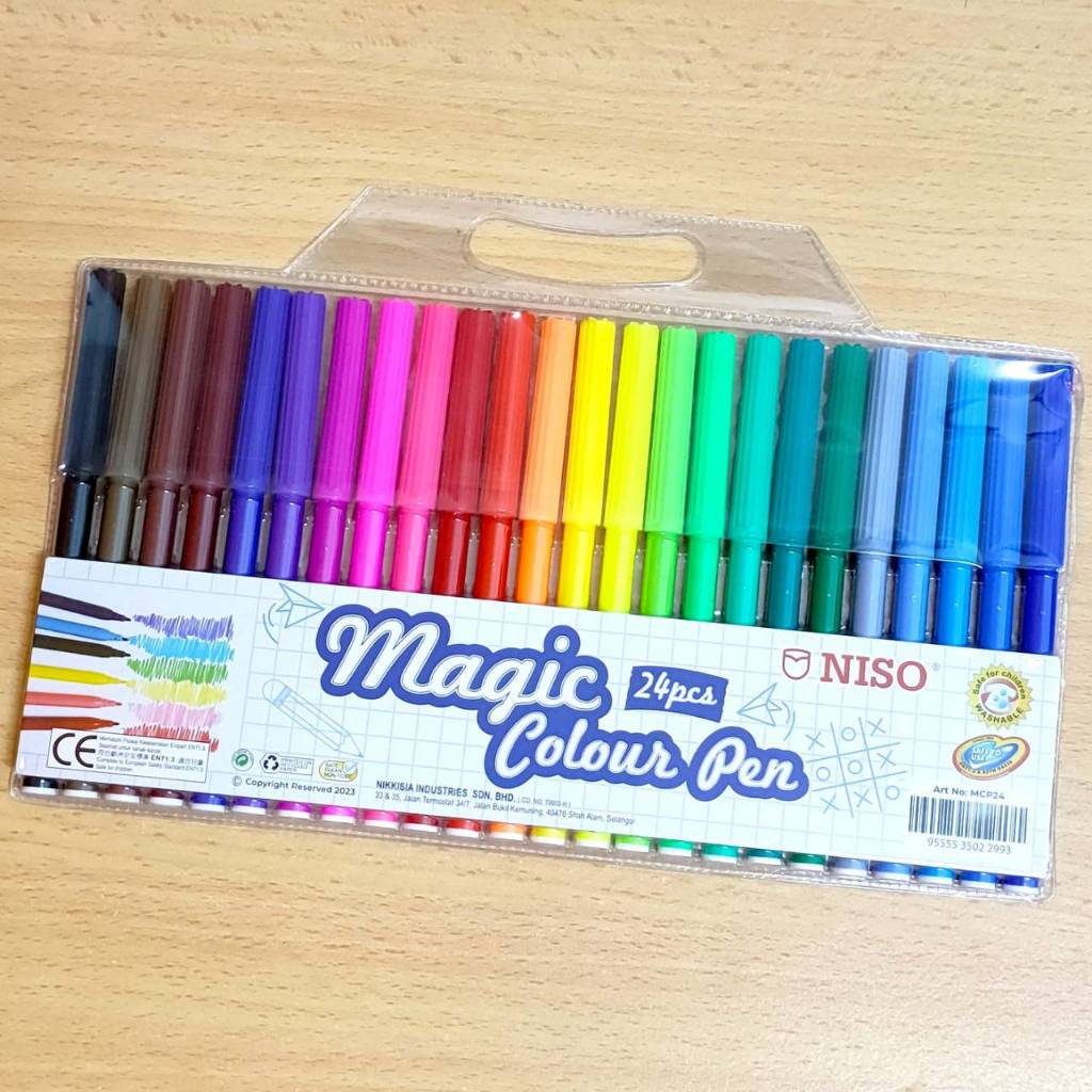 Niso Magic Colour Pen 24 สี