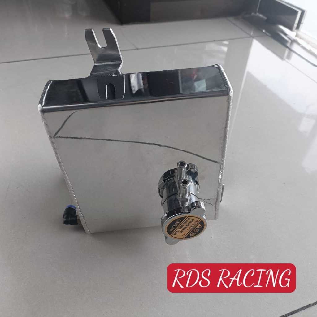 240SX S13 SR20DET KA24DE KA24E KA24 อลูมิเนียม Coolant Overflow Tank Reservoir Kit สําหรับ Nissan 00