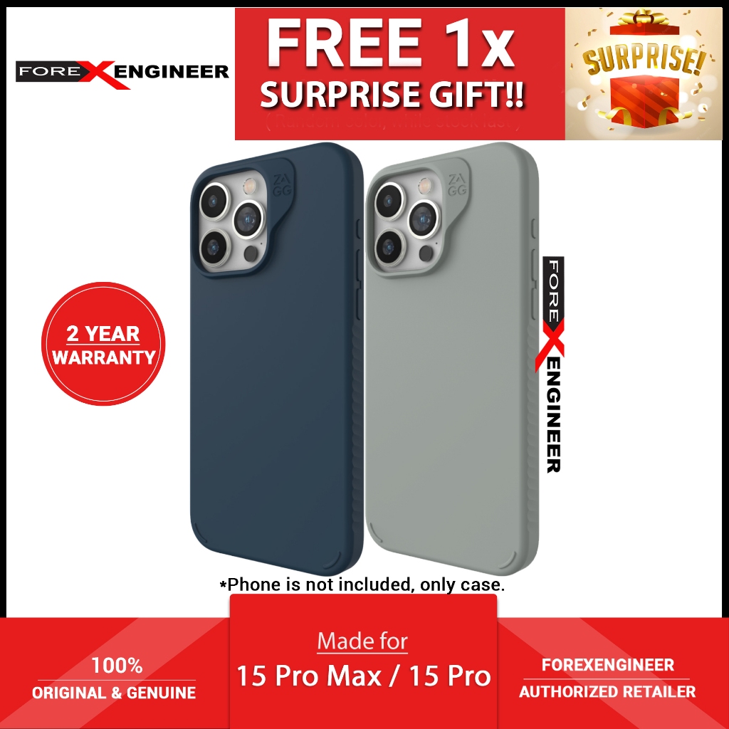 [ 15 Pro Max / Pro ] ZAGG Manhattan Snap Case - รองรับการชาร์จแบบแม่เหล็ก