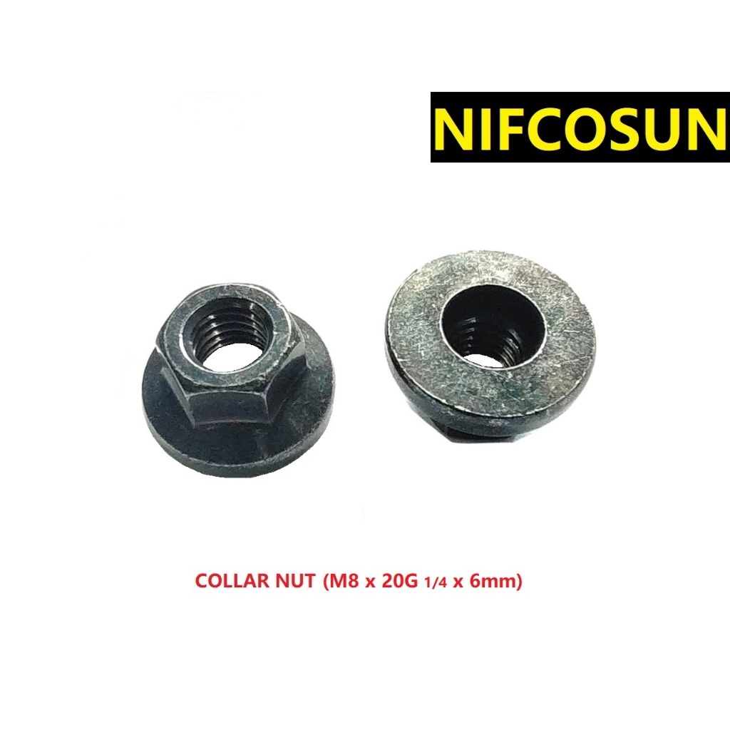 COLLAR NUT (M8 x 20G 1/4 X 6mm)