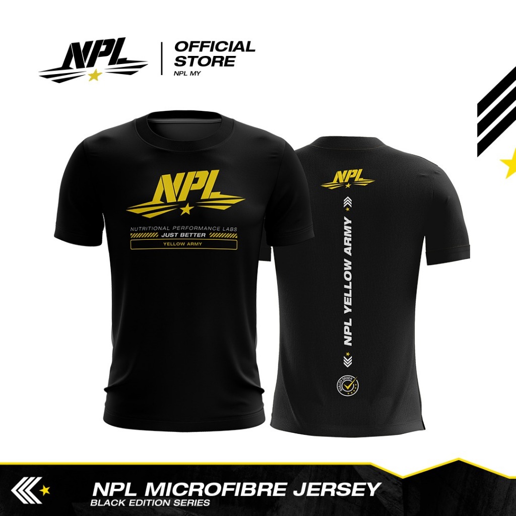 NPL Athletic MicroFiber Jersey เสื้อกีฬาออกกําลังกาย