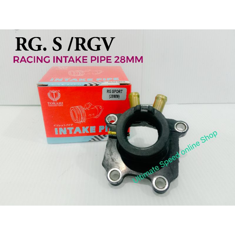 RG SPORT INTAKE PIPE RACING / RGV RACING INTAKE PIPE / KAKI CARBURETOR RG SPORT / RACING INTAKE 28MM