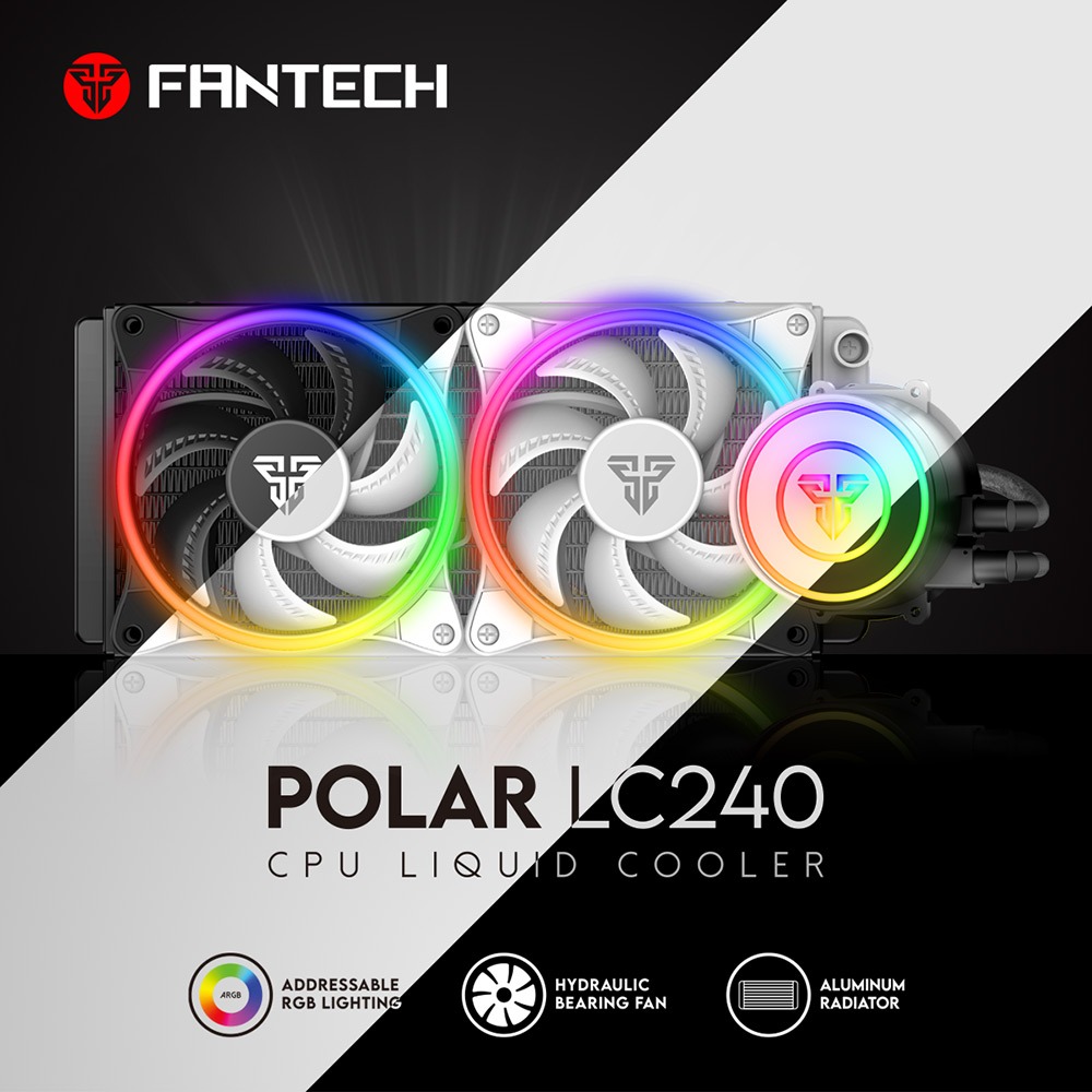 FANTECH POLAR LC240 AIO WATER COOLING CPU AIO ลิควิดคูลเลอร์