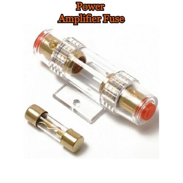 12V เครื่องเสียงรถยนต์ Power Amp 60AMP ฟิวส์เครื่องขยายเสียง Fius
