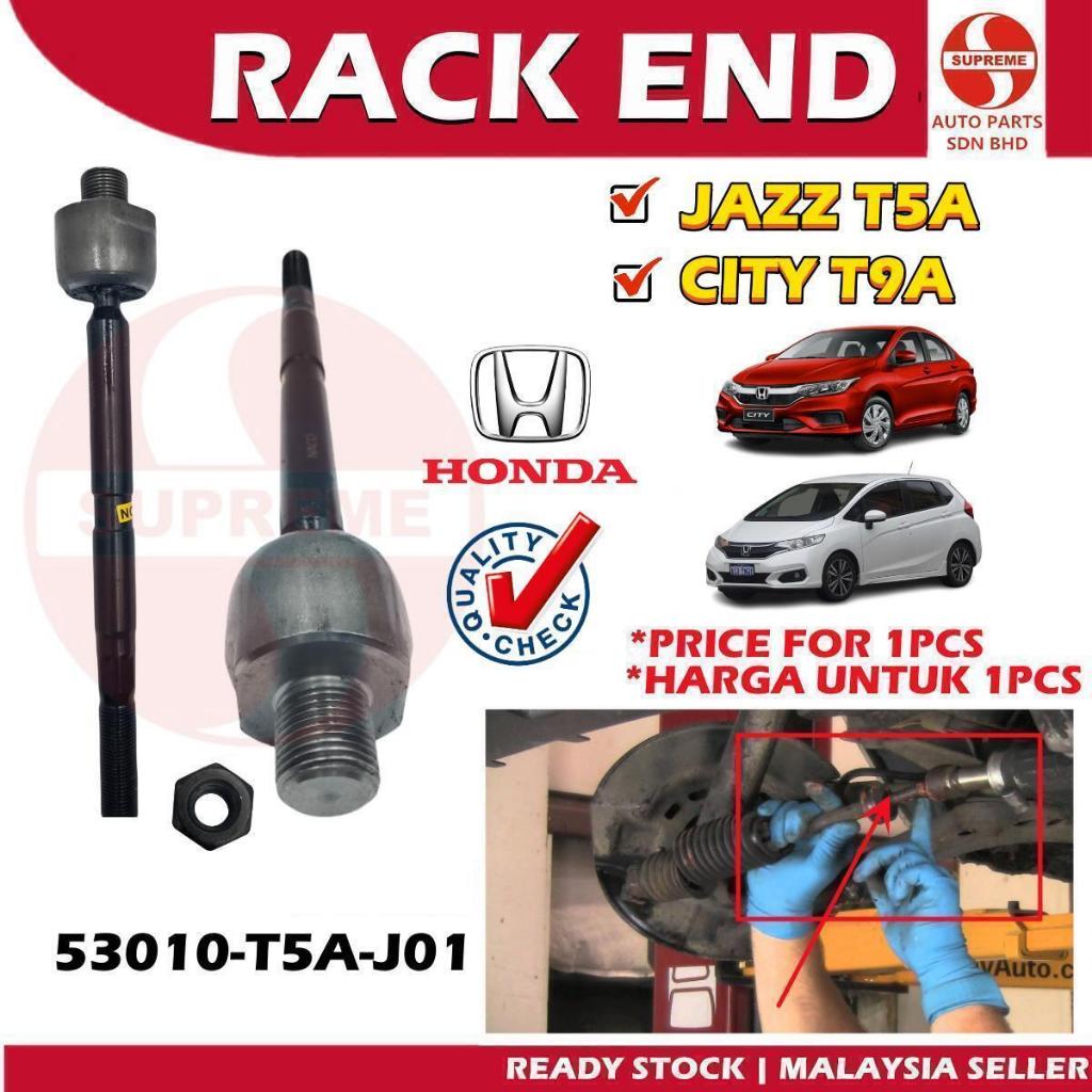 S2U รถพวงมาลัย Rack End Tie Rod ภายใน Honda Jazz T5A City T9A 53010-T5A-J01 Kepala Ball Joint Tayare