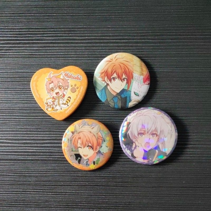 Idolish7 Official Badges Mitsuki Nase Osaka Sogo Riku Nanase