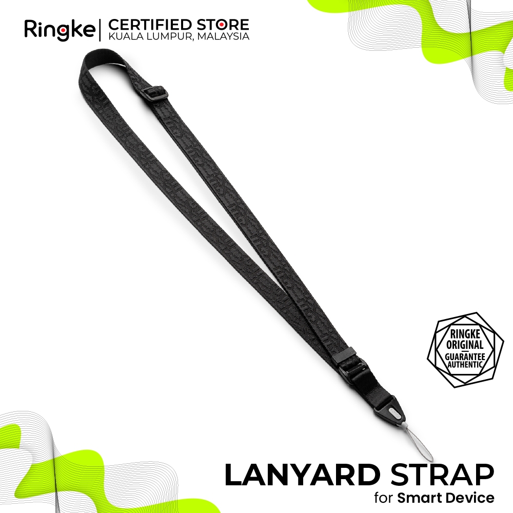 RINGKE LANYARD DESIGN สายรัดไหล่คอข้อมือมือออกแบบสําหรับเคสโทรศัพท์ กุญแจ กล้อง & ID QuikCatch Lanya