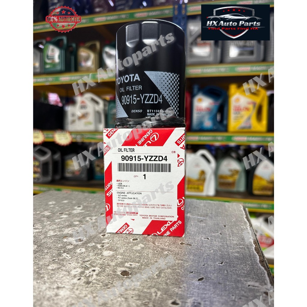 กรองน้ํามันเครื่องTOYOTA [90915-YZZD4] LAND CRUISER/LEXUS LS400/LEXUS LX470