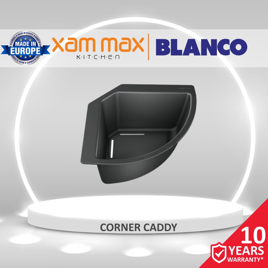 Blanco CORNER CADDY เหมาะสําหรับ Metra & Pleon Blanco Sink สีดํา