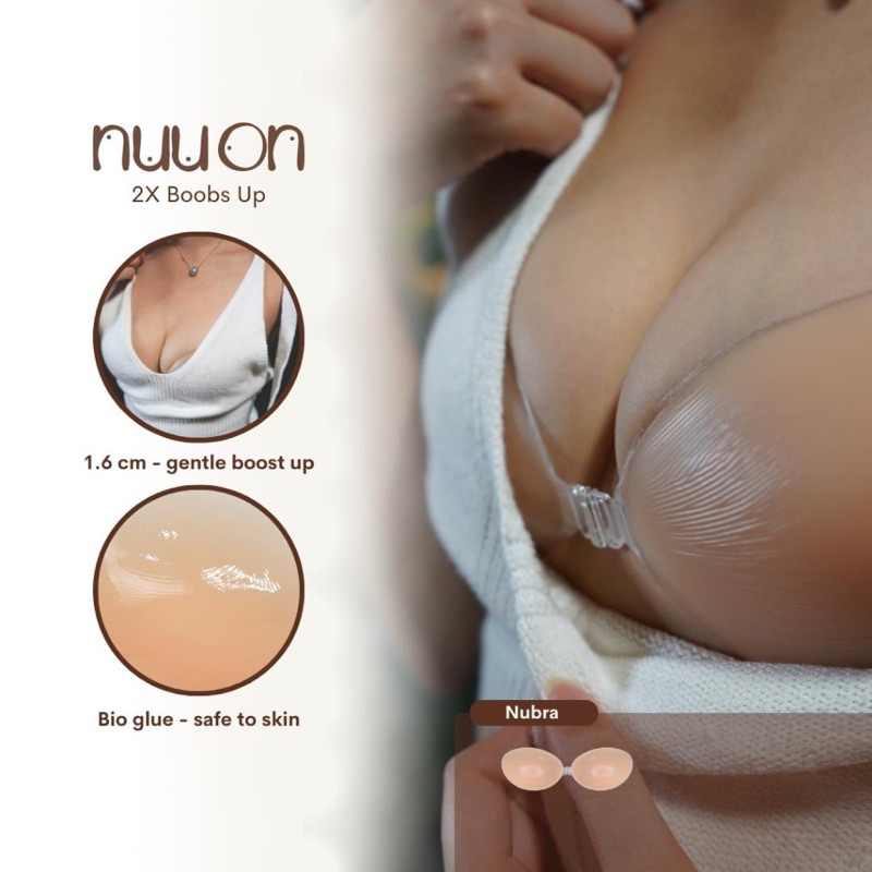 Adelais 2X Boobs Up Nubra In Skin - Size A/B/C Cup (1.6CM)