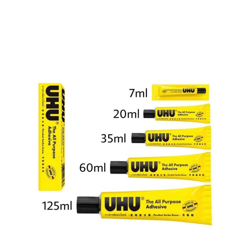 Uhu Super Glue 7ml / 20ml / 35ml / 60ml / 125ml