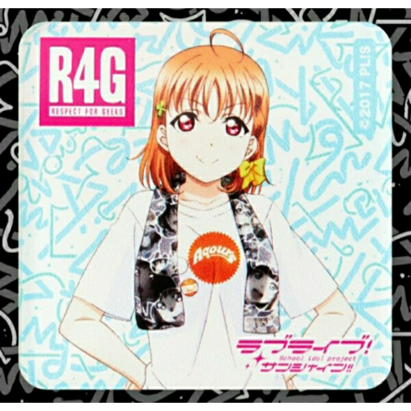 R4G x Love Live Sunshine Muffler Towel สินค้าอย่างเป็นทางการใหม่เอี่ยม