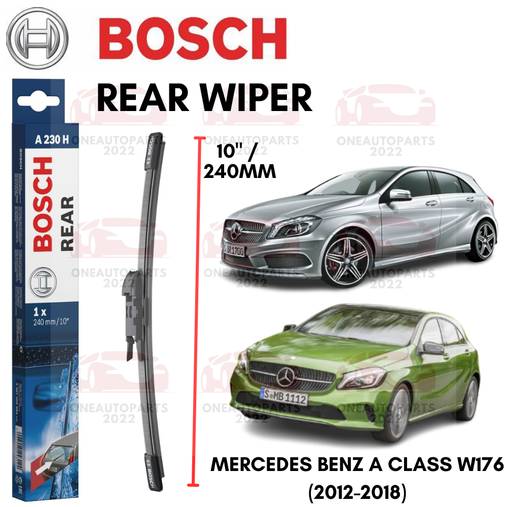 BOSCH ด้านหลัง BELAKANG WIPER สําหรับ MERCEDES A CLASS W176 A180 A200 A250
