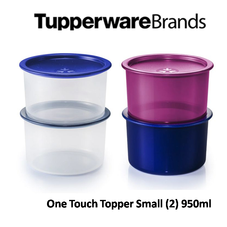 Tupperware ONE TOUCH SMALL 950ML (2 )