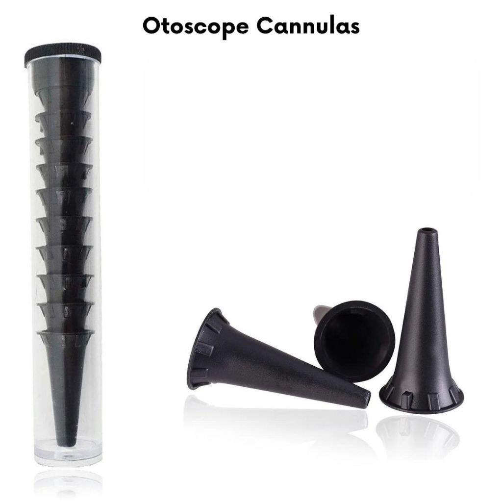 ชิ้นหูแบบใช้แล้วทิ้ง, หัววัดหู Cannula สําหรับกระเป๋า Otoscope, ใช้แล้วทิ้งหู Specula สําหรับไฟเบอร์ออปติก LED Mini Otoscope