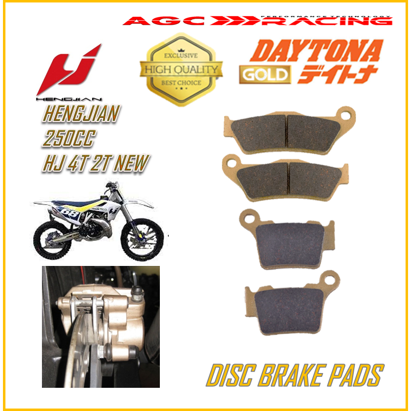 ผ้าเบรคแผ่นดิสก์ เฮงเจี้ยน เฮงเจี้ยน 250CC HJ 2T V2 250CC HJ 4T V2 DIRT BIKE GOLD QUALITY